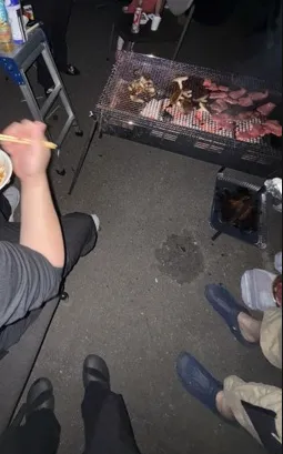 たのしいたのしいBBQ♪